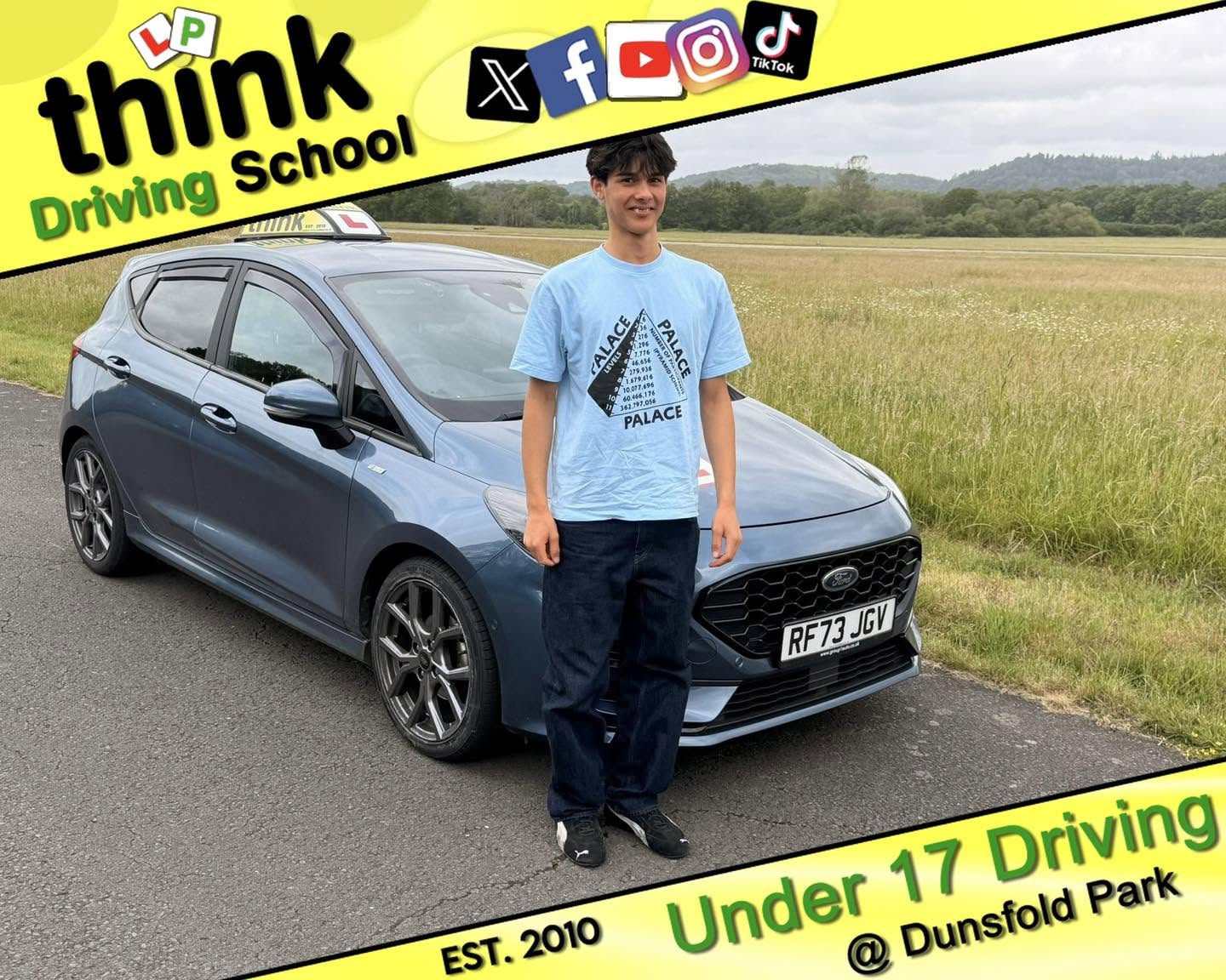 Passed with think driving school June 2026 and left this 5 star review