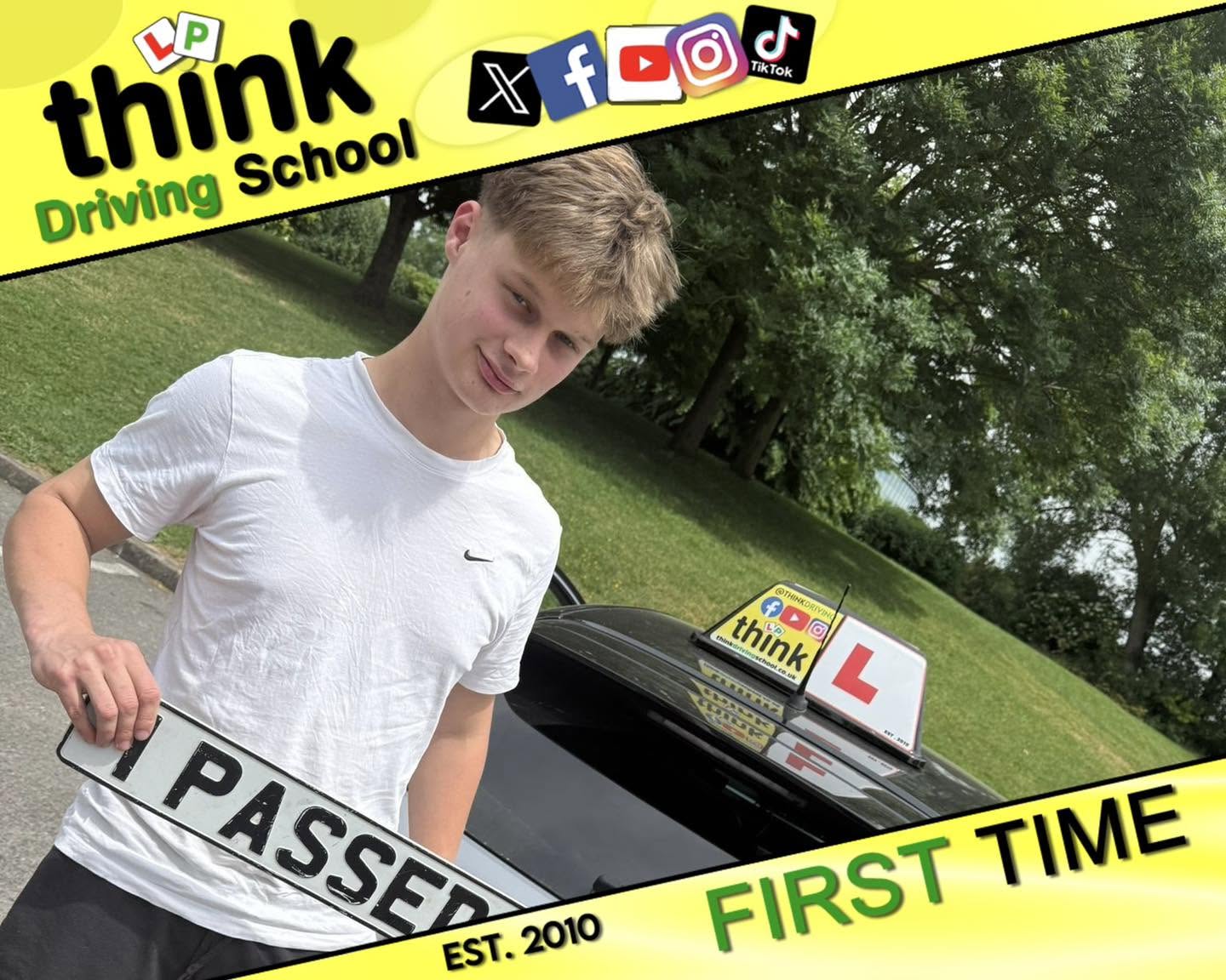 Passed with think driving school MAYl 2026 and left this 5 star review