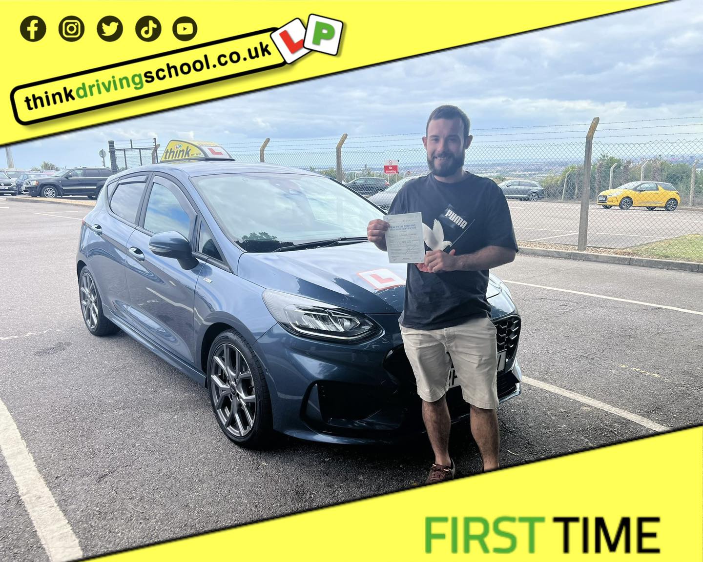 Passed with think driving school August 2025 and left this 5 star review