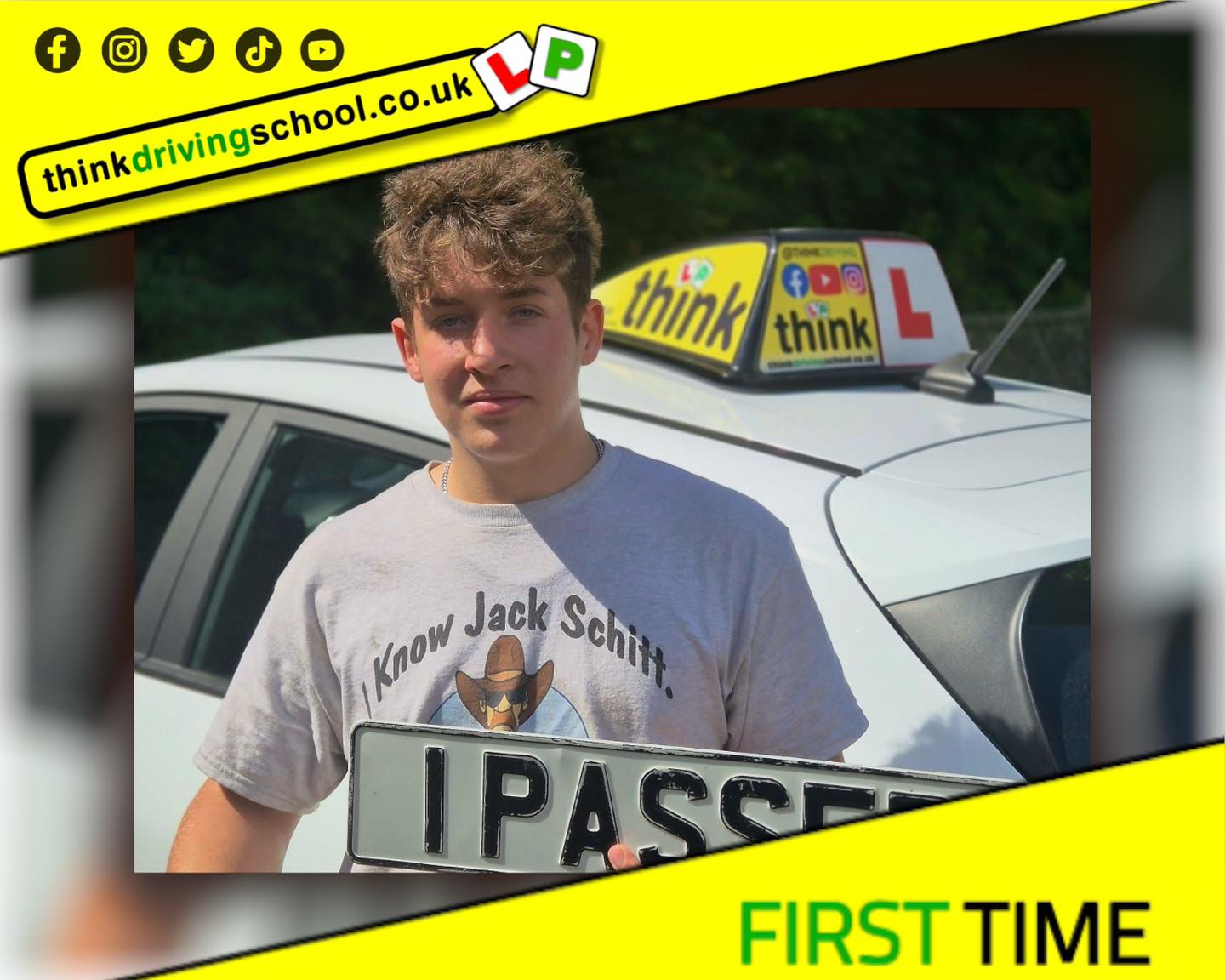 Passed with think driving school August 2025 and left this 5 star review