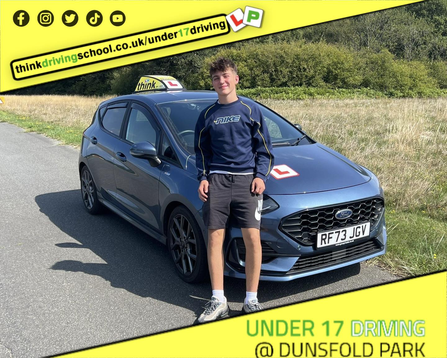 Passed with think driving school August 2025 and left this 5 star review