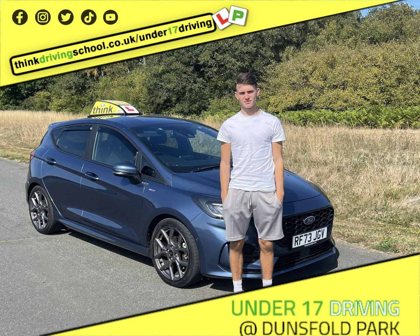 Passed with think driving school August 2025 and left this 5 star review