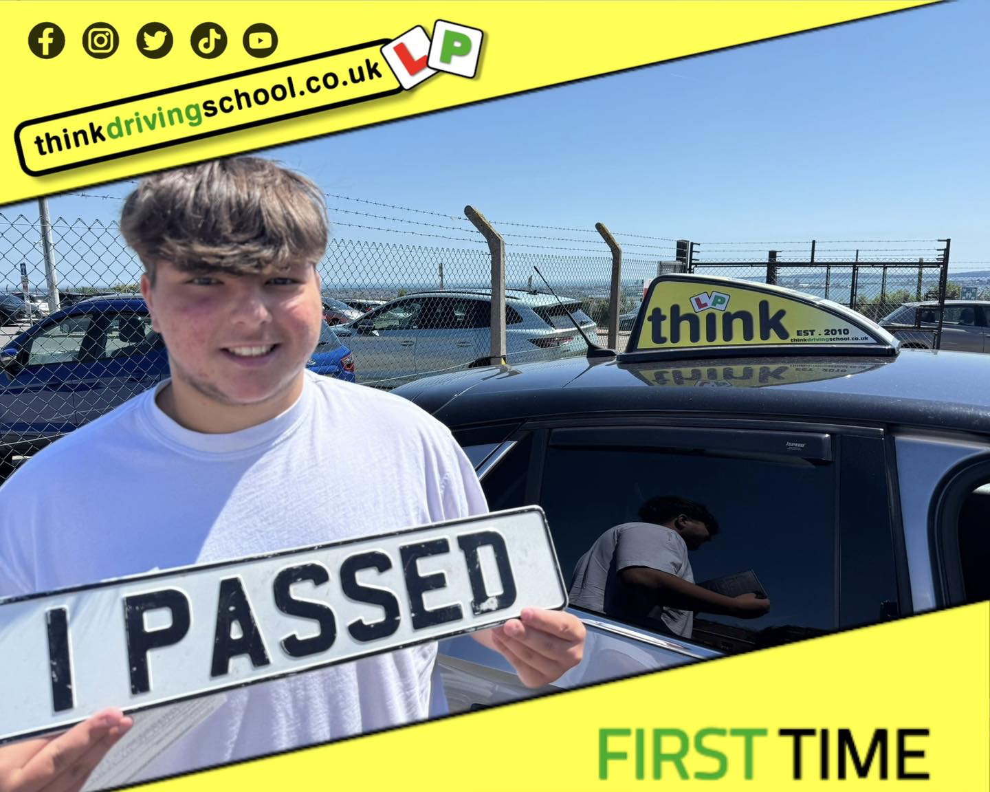 Passed with think driving school June 2025 and left this 5 star review