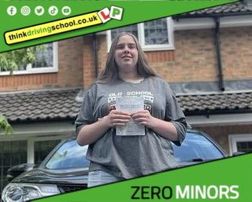 Passed with think driving school June 2025 and left this 5 star review