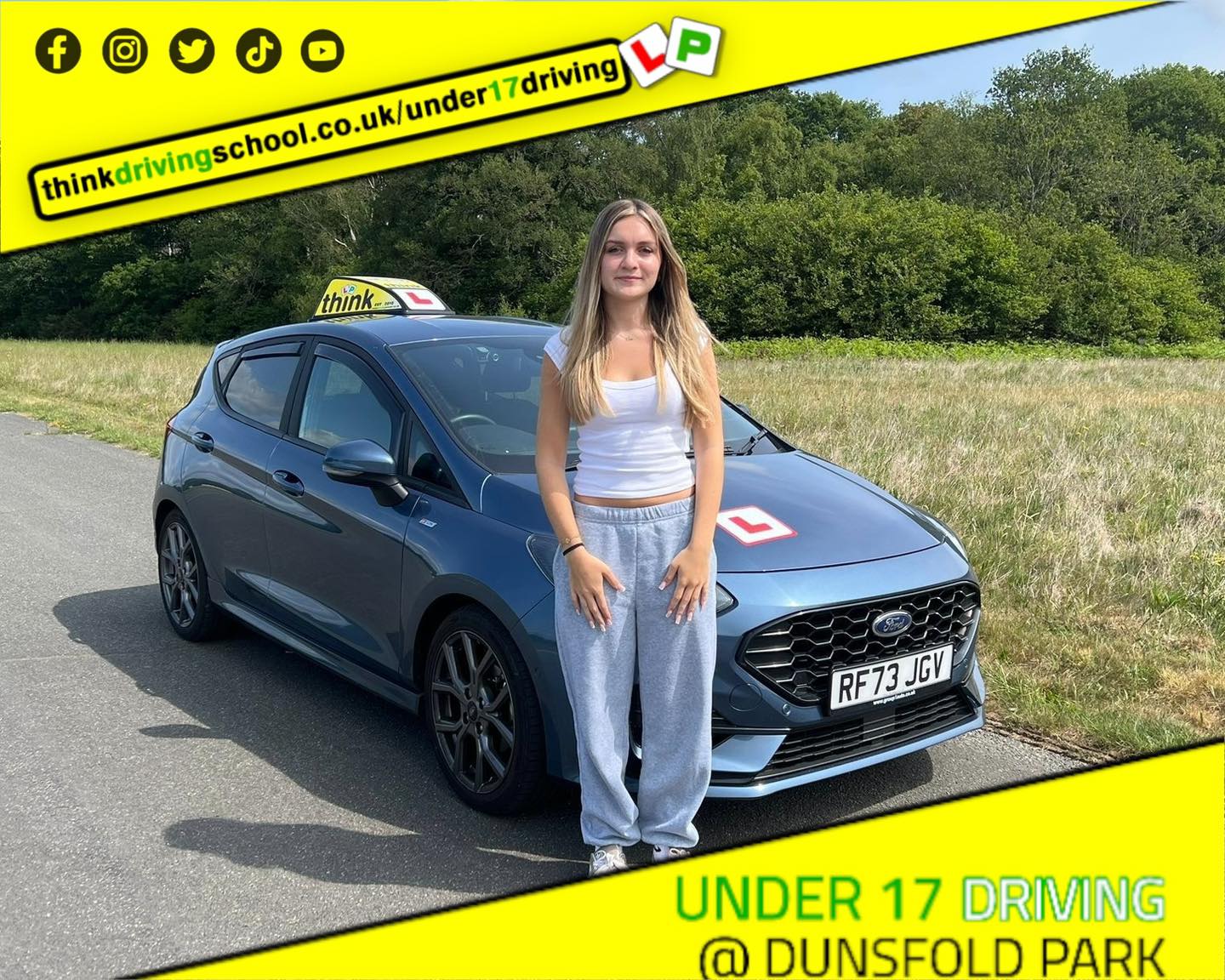 Passed with think driving school June 2025 and left this 5 star review