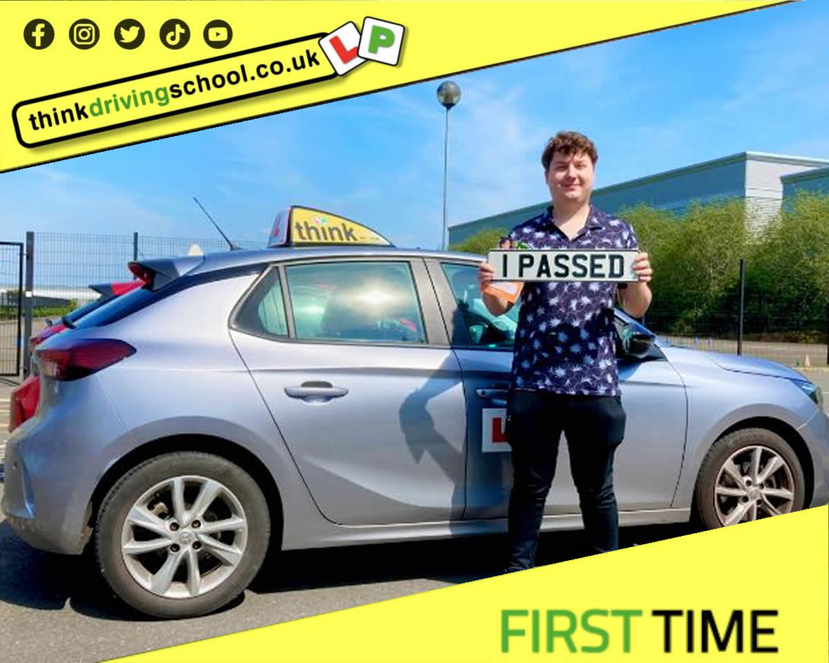 Passed with think driving school March 2025 and left this 5 star review