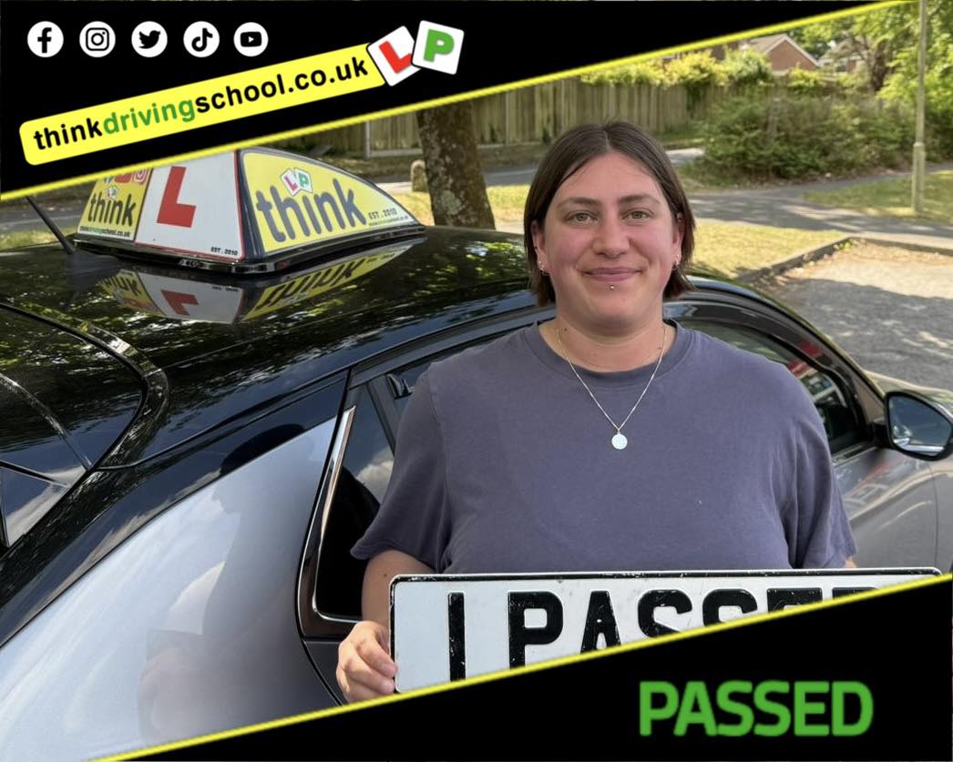 Passed with think driving school March 2025 and left this 5 star review