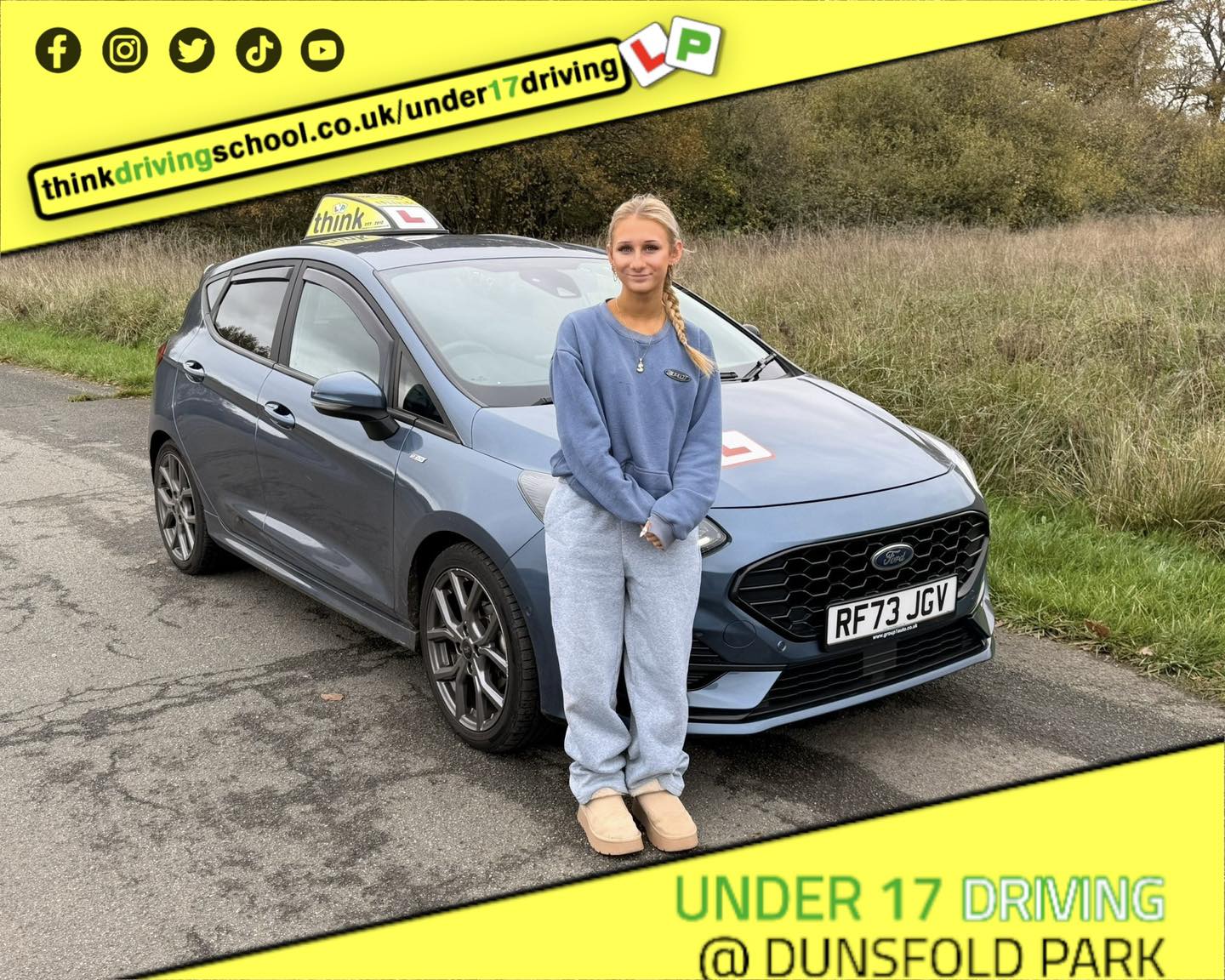 Driving School Godalming Passed with think driving school November 2025 and left this 5 star review