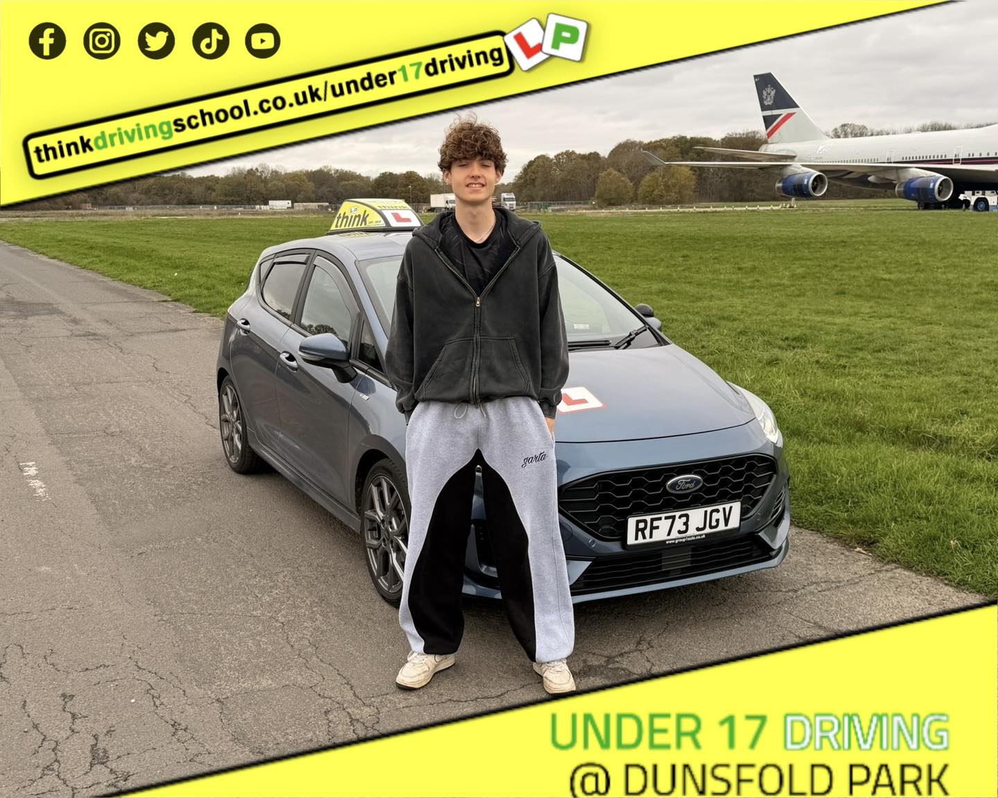 Driving School Godalming Passed with think driving school November 2025 and left this 5 star review