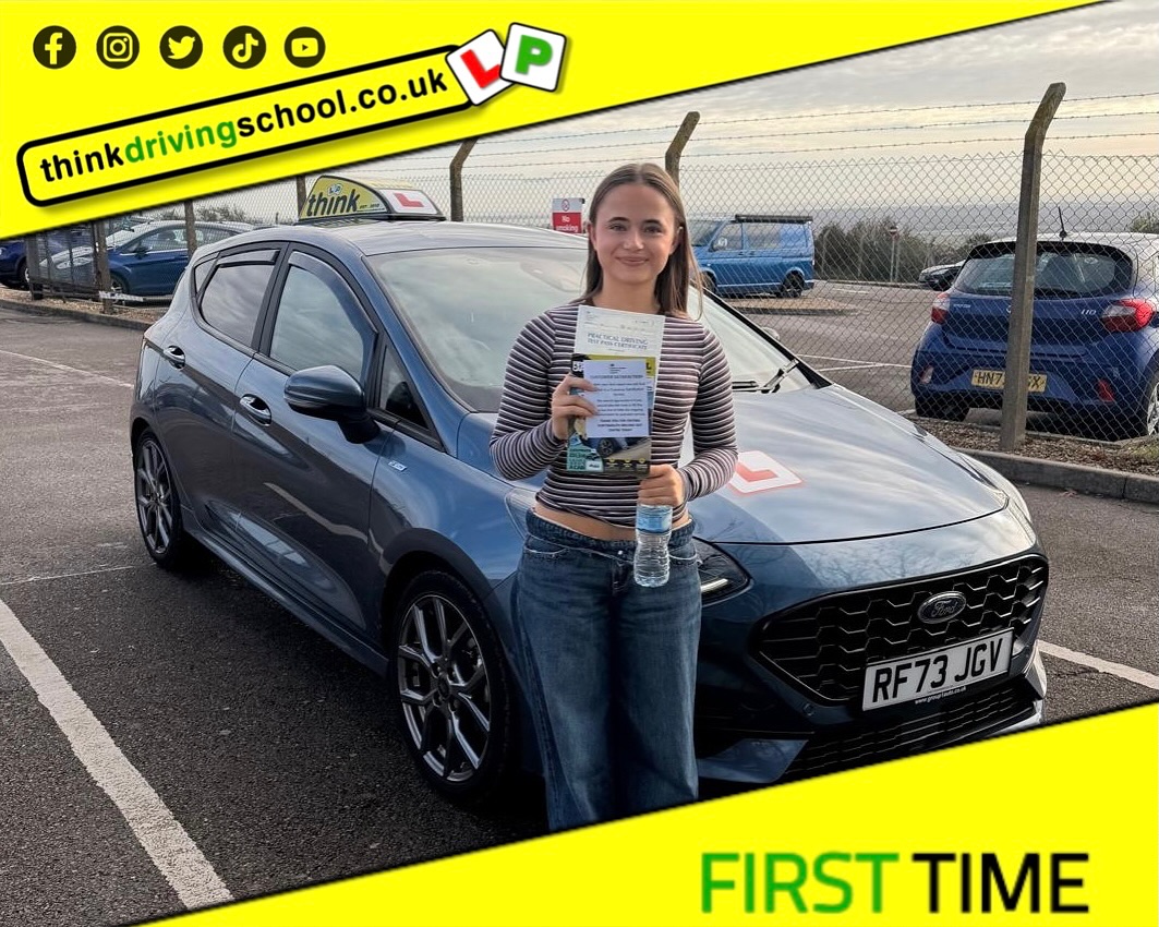 Driving School Godalming Passed with think driving school November 2025 and left this 5 star review