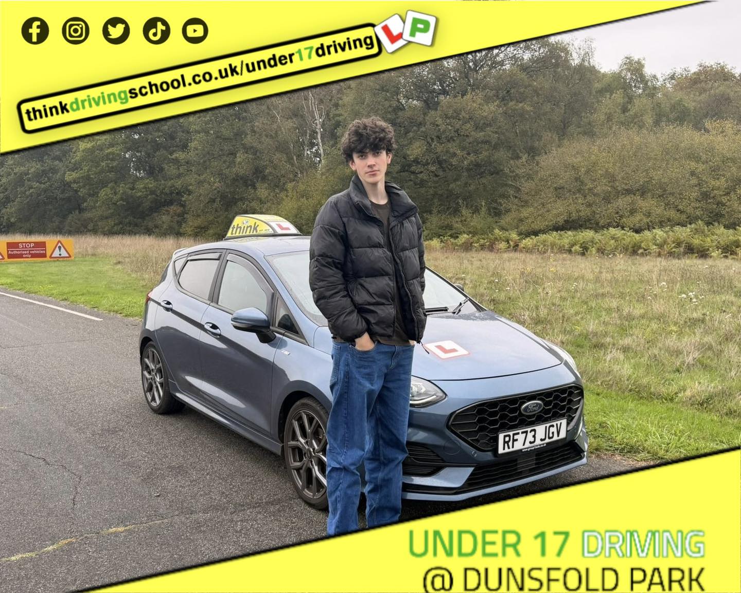 Passed with think driving school September 2025 and left this 5 star review