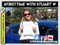5 star awesome review of driving instructor stuart webb January 2019