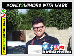 Passed with think driving school in September 2019 and left this 5 star review
