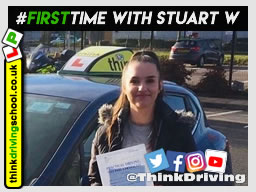 Passed with think driving school in December 2019 and left this 5 star review