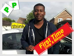 Damion passed with paul folwer driving instructor in harrow 