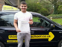 WELL DONE to Sam from Lindford who PASSED today with only 4 minors after taking lessons with Doug edwards