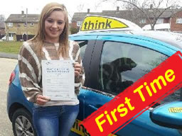 Zoe nolan from pinner passed after drivng lessons with paul fowler