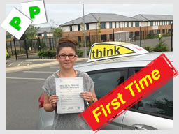 sam from godalming passed first time with ross dunton from guildford