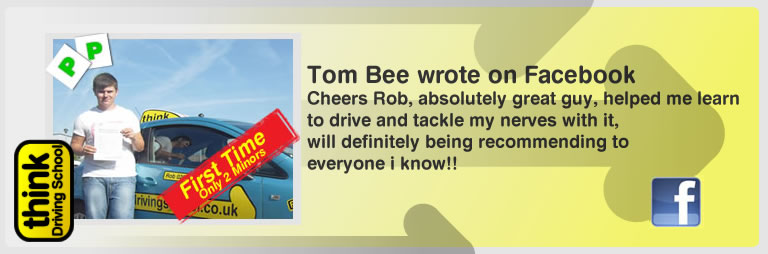 tom bee left this awesome review of think drivng school