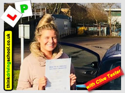 driving lessons Guildford Clive Tester think driving school March 2018