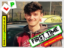 passed with richard young from Farnham driving school in January 2018