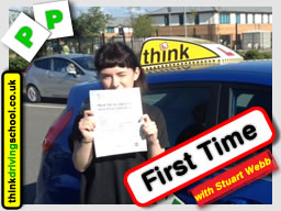 Passed with think driving school in July 2015