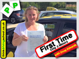 Passed with think driving school in August 2015