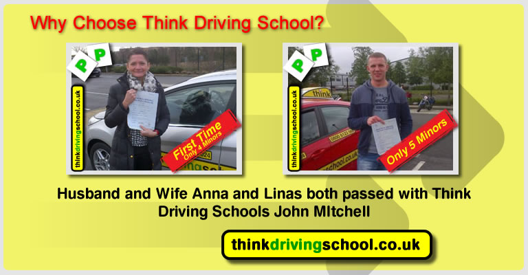 driving lessons Bracknell John Mitchell think driving school
