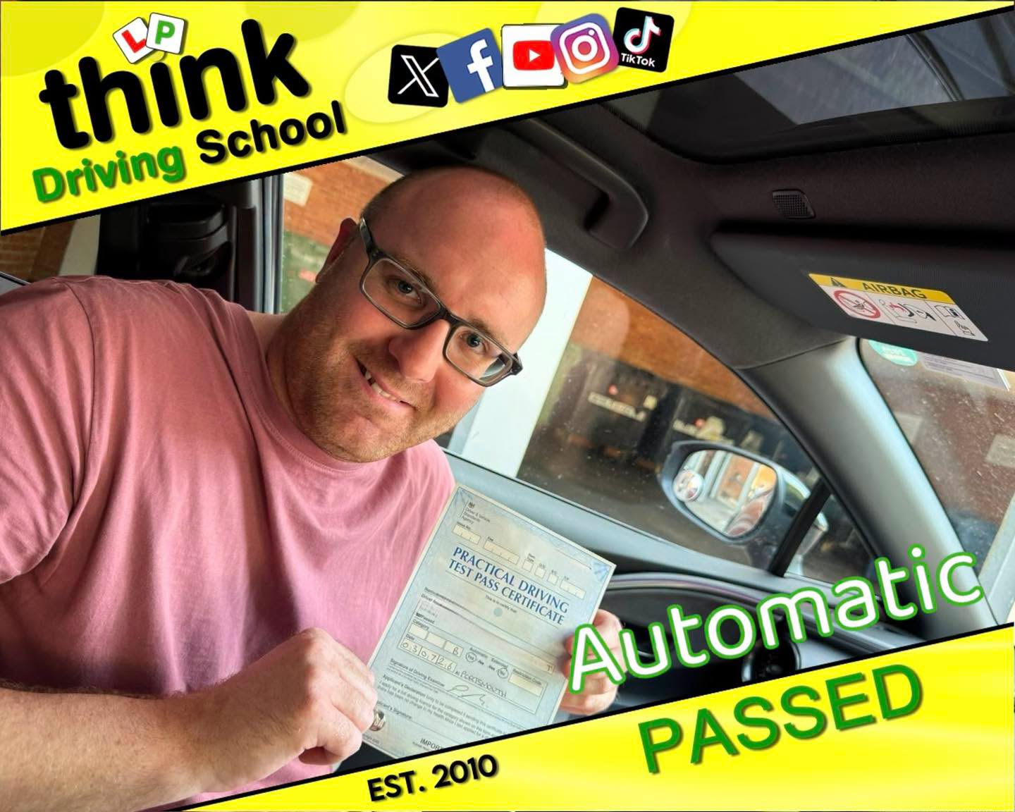 driving lessons Bracknell Ian weir ADI