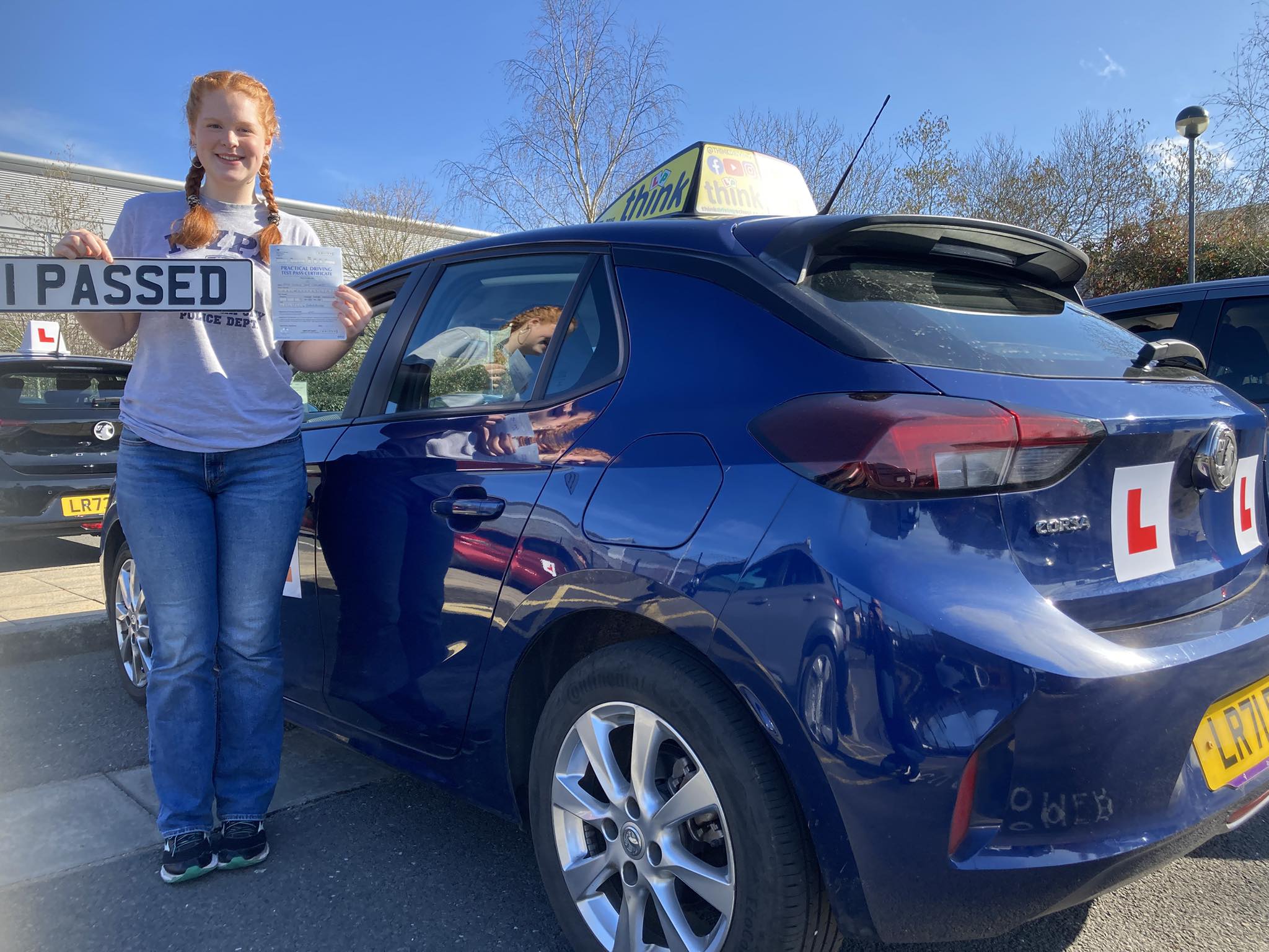 Passed with think driving school March 2026 and left this 5 star review