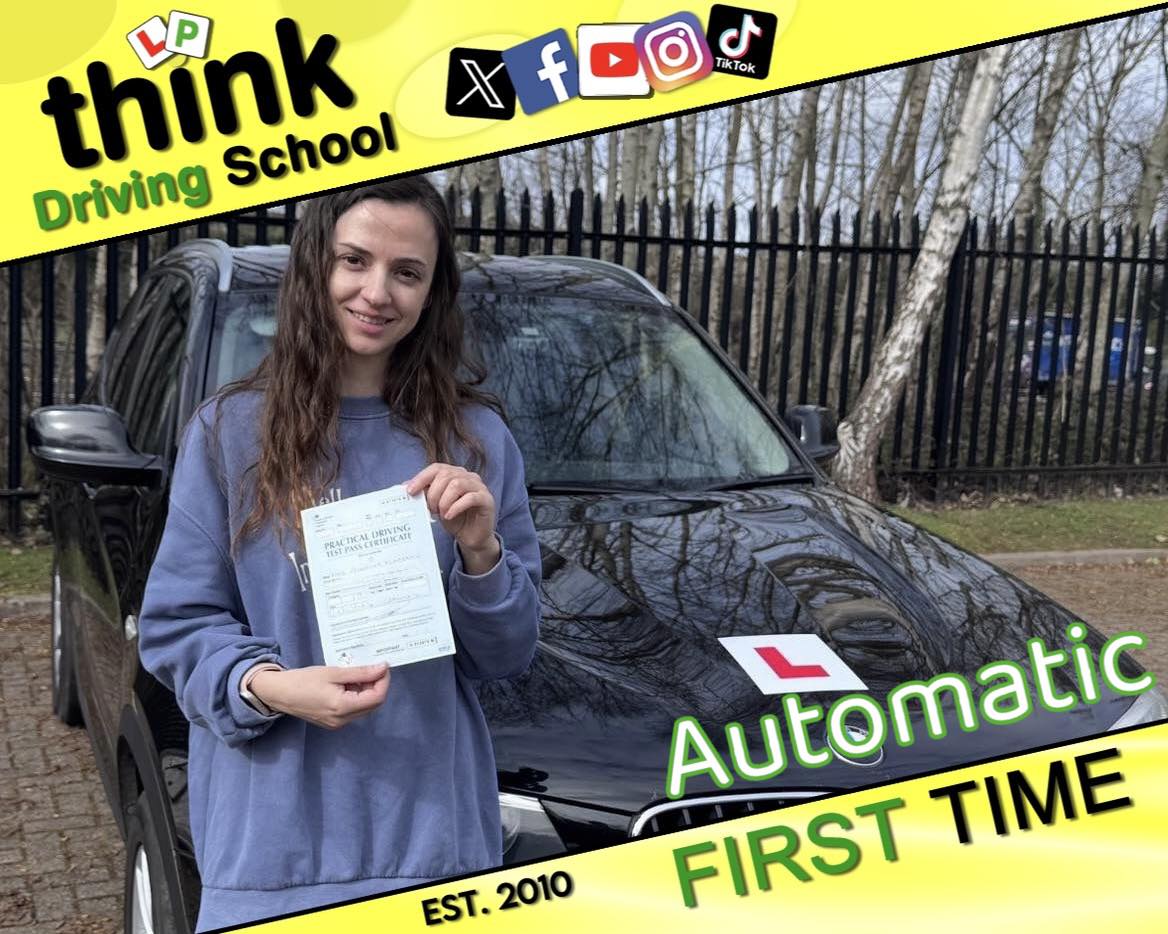 Passed with think driving school March 2026 and left this 5 star review