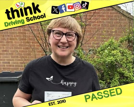 Passed with think driving school March 2026 and left this 5 star review