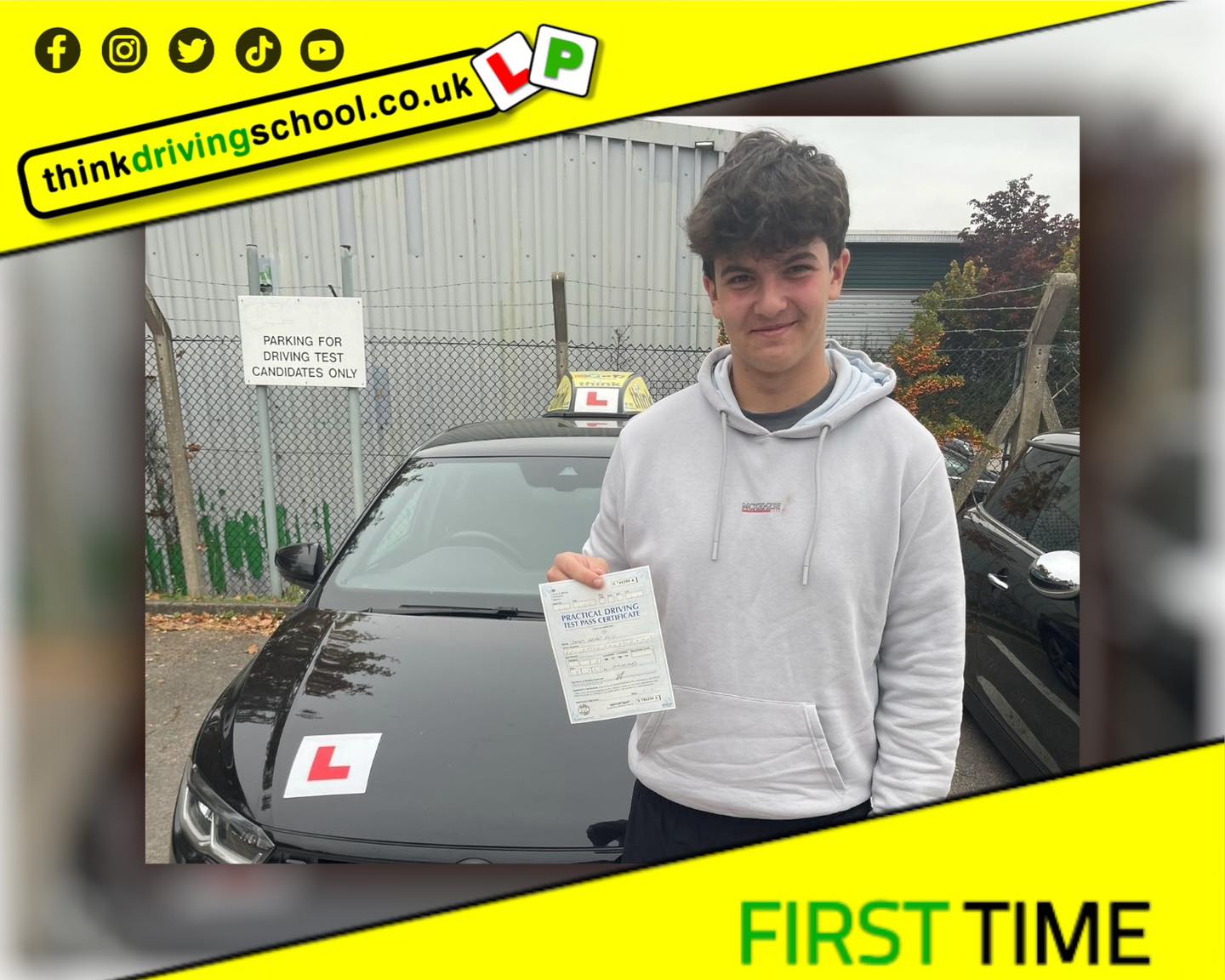 Driving School Godalming  Passed with think driving school October 2025 and left this 5 star review