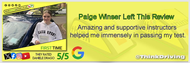 driving lessons Godalming Daniele Drago think driving school
