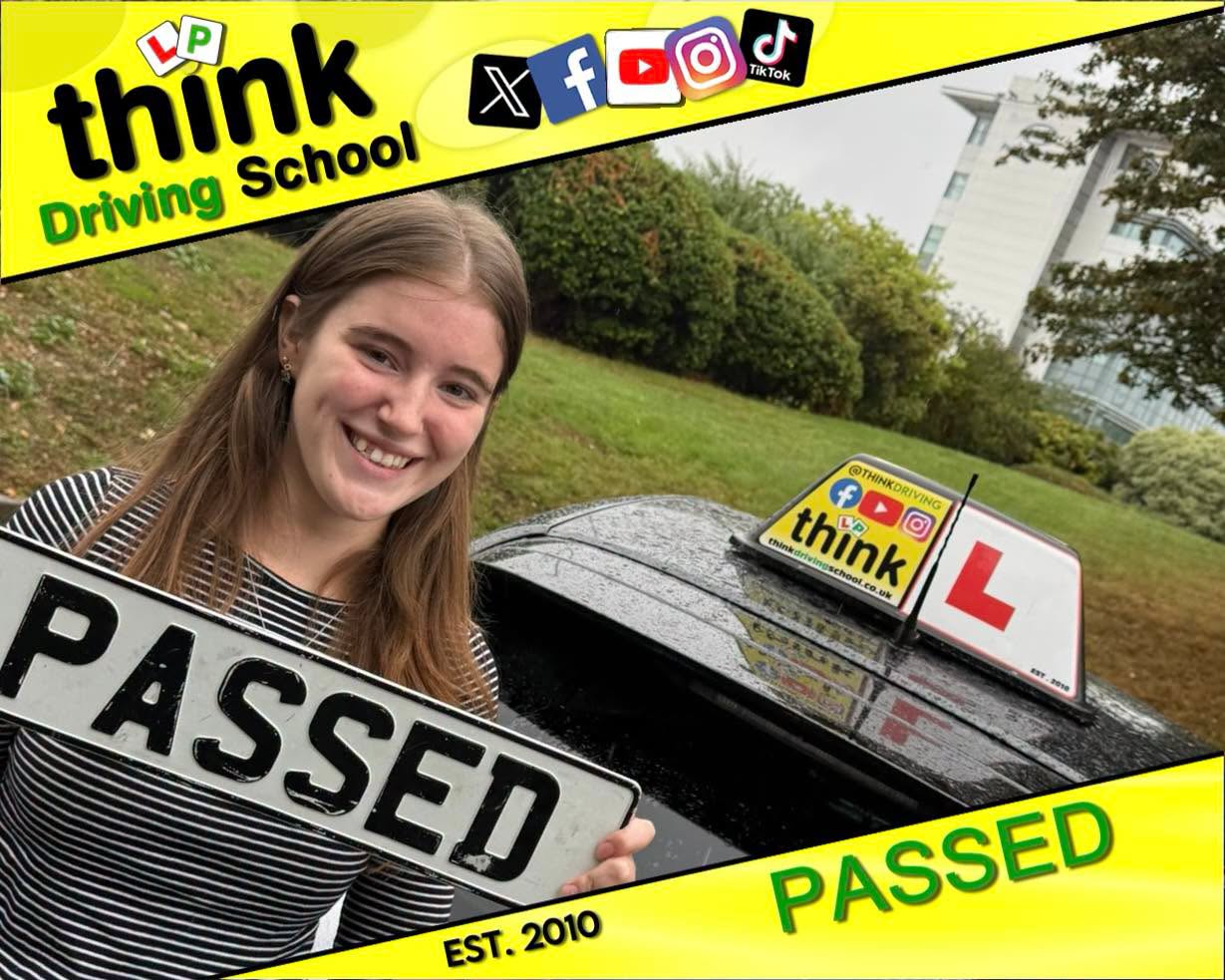 Passed with think driving school September 2026 and left this 5 star review