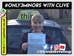 Passed with think driving school in November 2018 and left this 5 star review