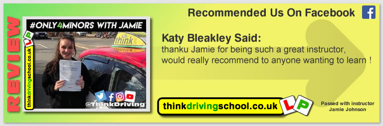 Samantha left this awesome review of think drivng school