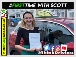 Passed with think driving school in July 2019 and left this 5 star review