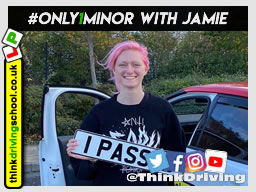 Passed with think driving school November 2020 and left this 5 star review