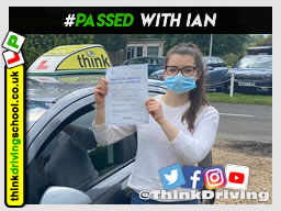 Passed with think driving school May 2021 and left this 5 star review