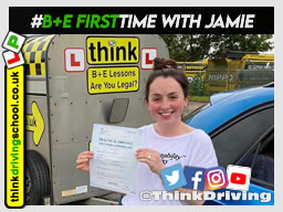 Passed with think driving school June 2021 and left this 5 star review