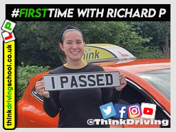 Passed with think driving school August 2021 and left this 5 star review