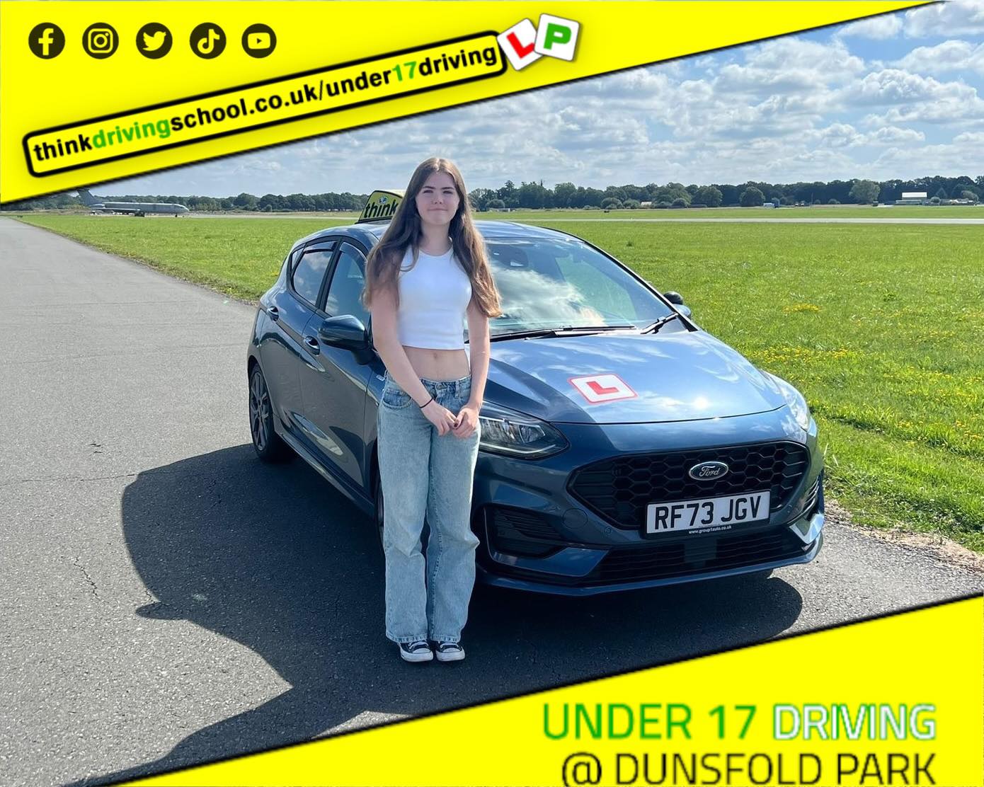 under 17 driving experiece at dunsfold park 2024