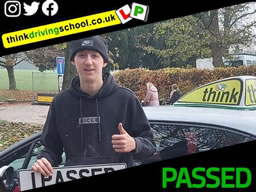 Passed with think driving school November 2021 and left this 5 star review