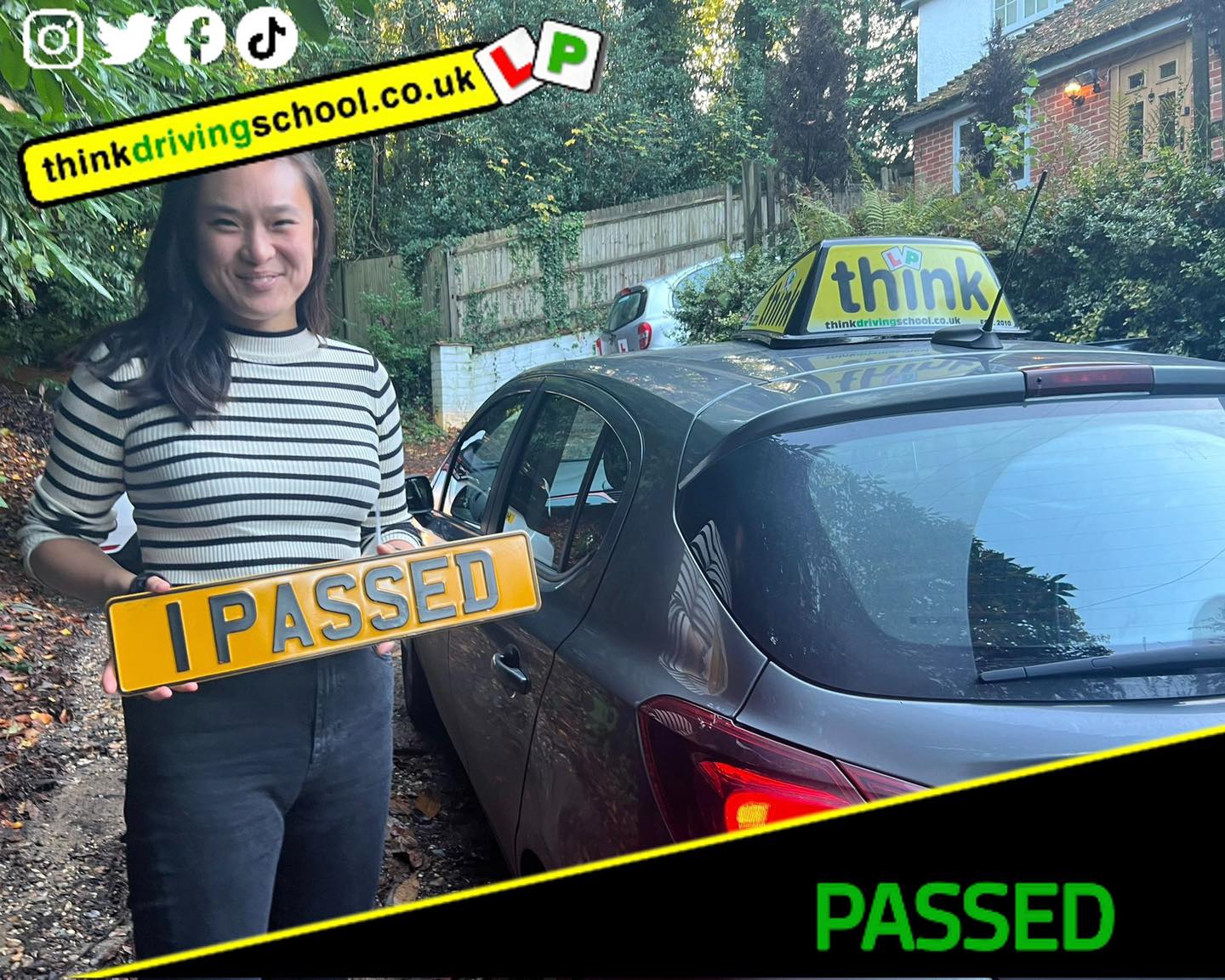 Monika passed with richard young from Farnham driving school in March 2022