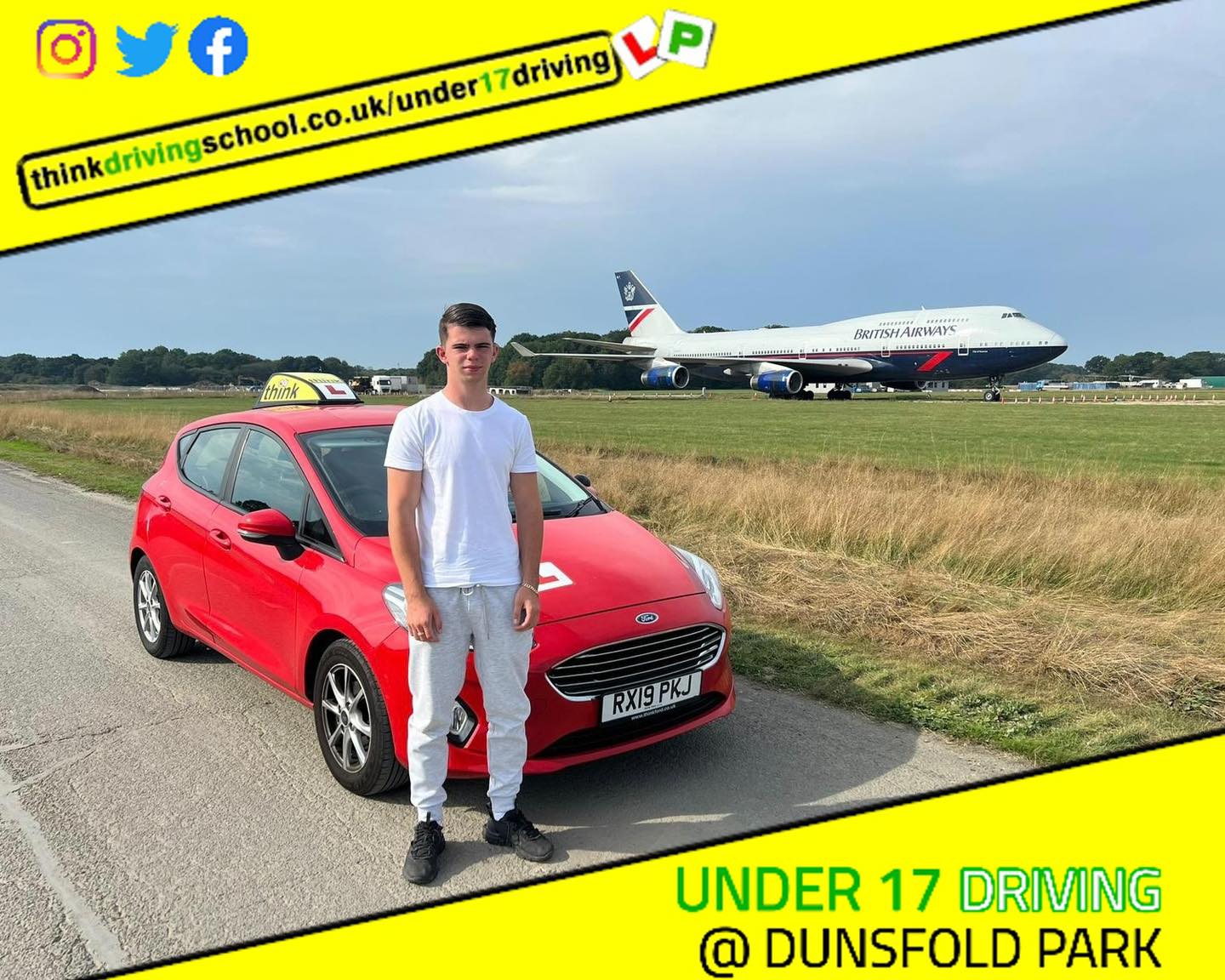 under 17 driving experiece at dunsfold park 2024