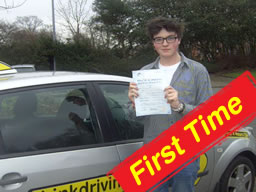 ben from farnham passed after drivng lessons with martin hurley