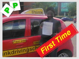 Liam from St Albans  passed after driving lessons paul power from watford think driving school