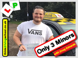 Passed B+E with Doug at think driving school