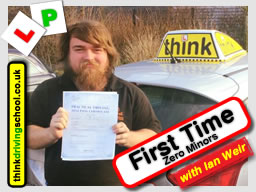 Paul Passed B+E  with driving instructor ian weir from Alton 